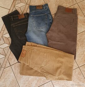 Prodám džíny,plátěné kalhoty,kapsáče,džínové kraťasy - 4