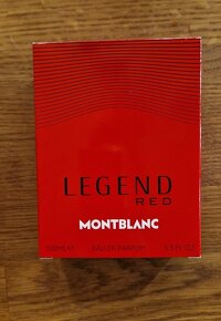 Montblanc Legend  red parfémovaná voda pro muže 100 m, nový - 4
