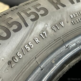 Letní pneu 205/55 R17 91V Continental 3,5-4mm - 4