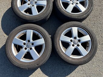 Alu orig letni sada VW Mugello 5x112 6,5J ET50 205/55 R16 - 4