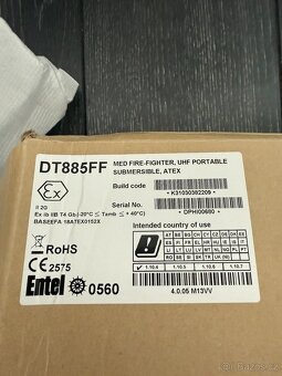 Ruční vysílačka ENTEL DT885FF pro hasiče, nové - 4