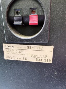 Třípásmové Sony SS-E312 - 4