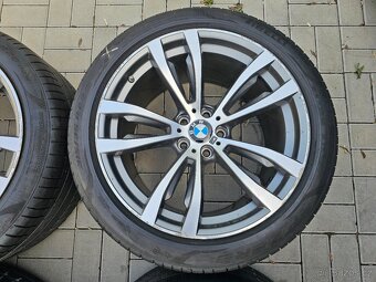 Originální alu kola BMW x5,x6 F15,F16 + letní pneu - 4