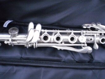 Kovový klarinet SILVERTONE - USA - 4