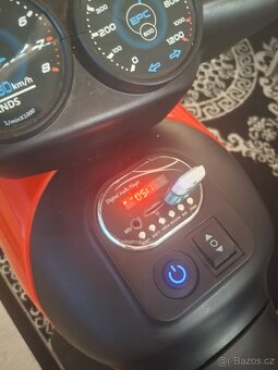 Dětská elektrická motorka 3kolka nova baterie - 4