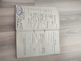 Hornická pracovní knížka - 4