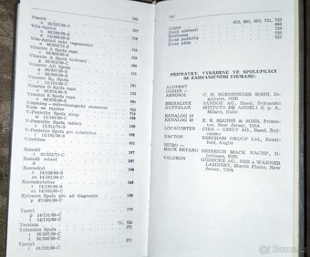 SPOFA-SEZNAM ČS. FARMACEUT. PŘÍPRAVKŮ 1976-1978 - 4