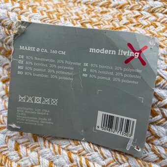 Kulatý koberec úplně nový s visačkou - 4