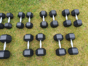 jednoručky činky - HEXA - sada 290kg - 4