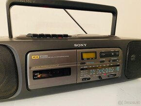 Radiomagnetofon/CD Sony CFD-55MKIIs, 90.léta - 4