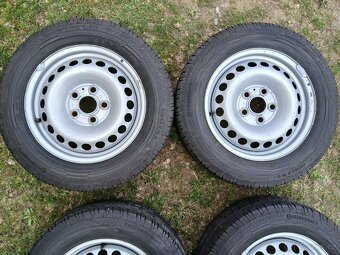 Plechová kola,sada,5x120,ET52,CONTINENTAL,205/65 R16C,4x9,5m - 4