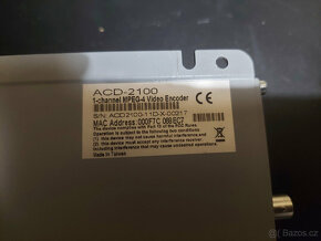 IP video enkodér ACTi ACD-2100 - 1x vstup, RS-485 - 4