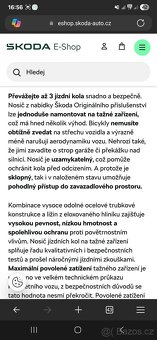 Nosič jízdních kol na tažné zařízení pro 3 jízdní kola - 4