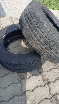 Prodám celoroční pneu 215/55/R16. 2 kd - 4