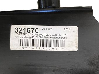 Tažné zařízení odnímatelné 7L0092155A VW Touareg 7L 2006 - 4