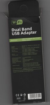 WiFi Dual Band Adaptér-USB 3, 2,4GHz,5GHz,802.11ac/a/b/g/n - 4