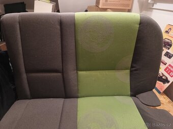 Škoda Felicia zelená mystery interiér sedačky - 4