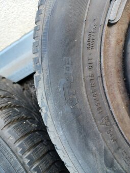 Zimní kola koncern - 5x100 r15, ET 38 + gumy 195/65R15 91T - 4