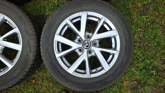 Mazda 3 zimní pneumatiky 205/60R16 elektrony 6,5Jx16 5x114,3 - 4
