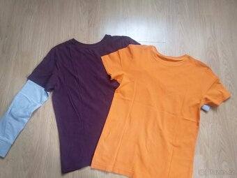 CHLAPECKÁ TRIČKA 2 KUSY vel.146/152 - 4