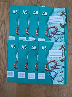 Sada sešitů A5 - 4