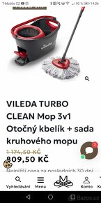 VILEDA TURBO CLEAN Mop 3v1 - 4