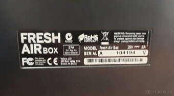 Prodám čistič vzduchu Fresh Air, ionizér - vyrobeno v USA - 4