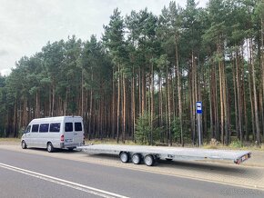 Půjčovna Dvojvlek Double vlek Dvojplato autopřepravník 9x2,1 - 4