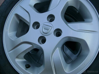 Letní sada alu originál Dacia 4x100 6Jx15 ET40 - 4