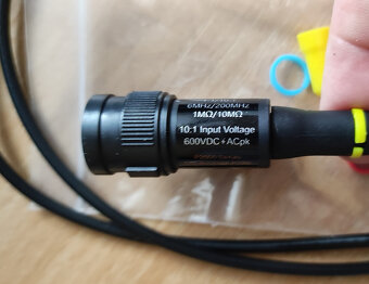 Sonda na osciloskop 200MHz P2200 x1 x10 NOVÁ - 4