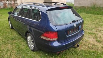 VW Golf 6 combi 1,6 TDi 77kw úsporné auto - 4