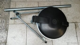 Stojan pro odpadkové pytle 120 l, snadno sestavitelný. - 4