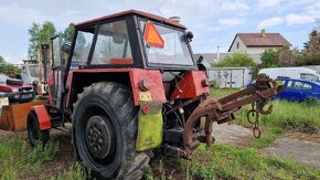 Zetor crystal 8011 + radlice, zadní lžíce a vidle, řetězy - 4