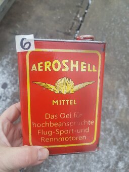 Aeroshell, Shell plechovka replika - 4