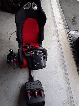PS3 , sedačka+pedály+volant - 4