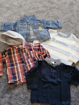 Chlapecký komplet 6-12m. - 4