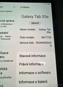 Tablet Samsung Galaxy Tab S5e (T720), 64GB Wi-Fi - SIM - 4