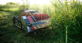 Sekání a můlčování svahů - 4