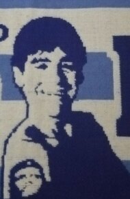 DIEGO ARMANDO MARADONA - prodám ORIGINÁLNÍ šálu. - 4