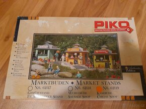 PIKO kolejnice a nesestavené budovy (G) - 4