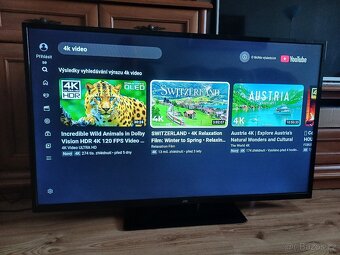 49"124cm, Smart TV JVC LT-49VF52L, Wi-Fi, DVBT2 - 4