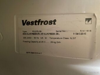 Mrazák Vestfrost FS 275/95 - 4