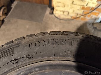 Zimní pneu na plechových kolech 5x100, 205/55/R16 - 4