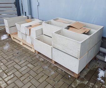 Betonový květináč 70x25x22 - 4