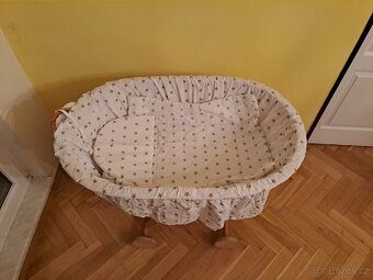 Proutěný koš na miminko - 4