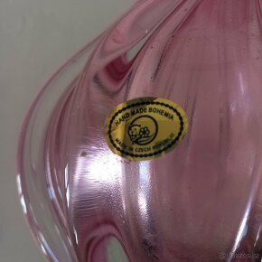 Hutní sklo -váza - 4