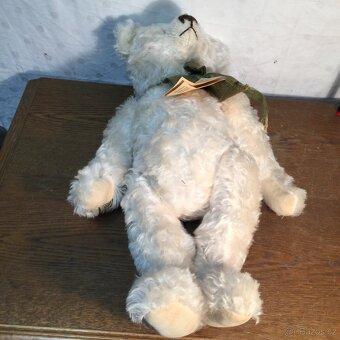 Mohérový kloubový medvěd. Bručící medvídek certifikát - 4