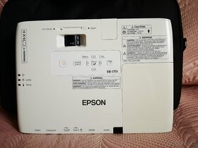 Projektor EPSON EB-1751 ideální stav, HDMI, dálkové ovládání - 4