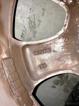 Celoroční pneu 205/55 R16 + ALU disky 6 1/2J - 4