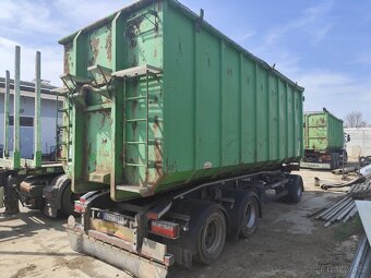Scania R450 kontejnerovka + vlek Schwarzmuller - 4